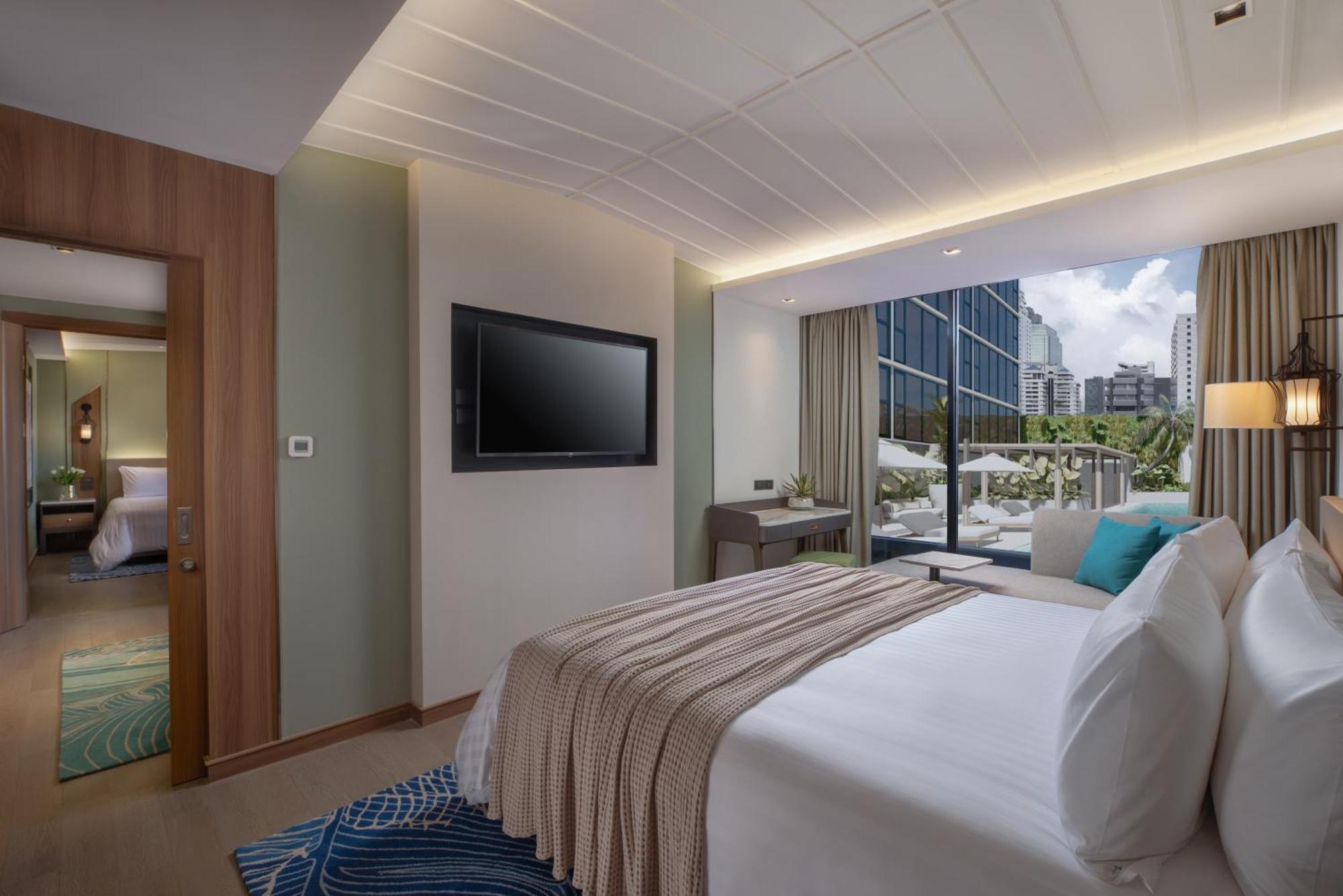 Nysa Hotel Bangkok Sukhumvit 11 Luaran gambar A bedroom at the hotel