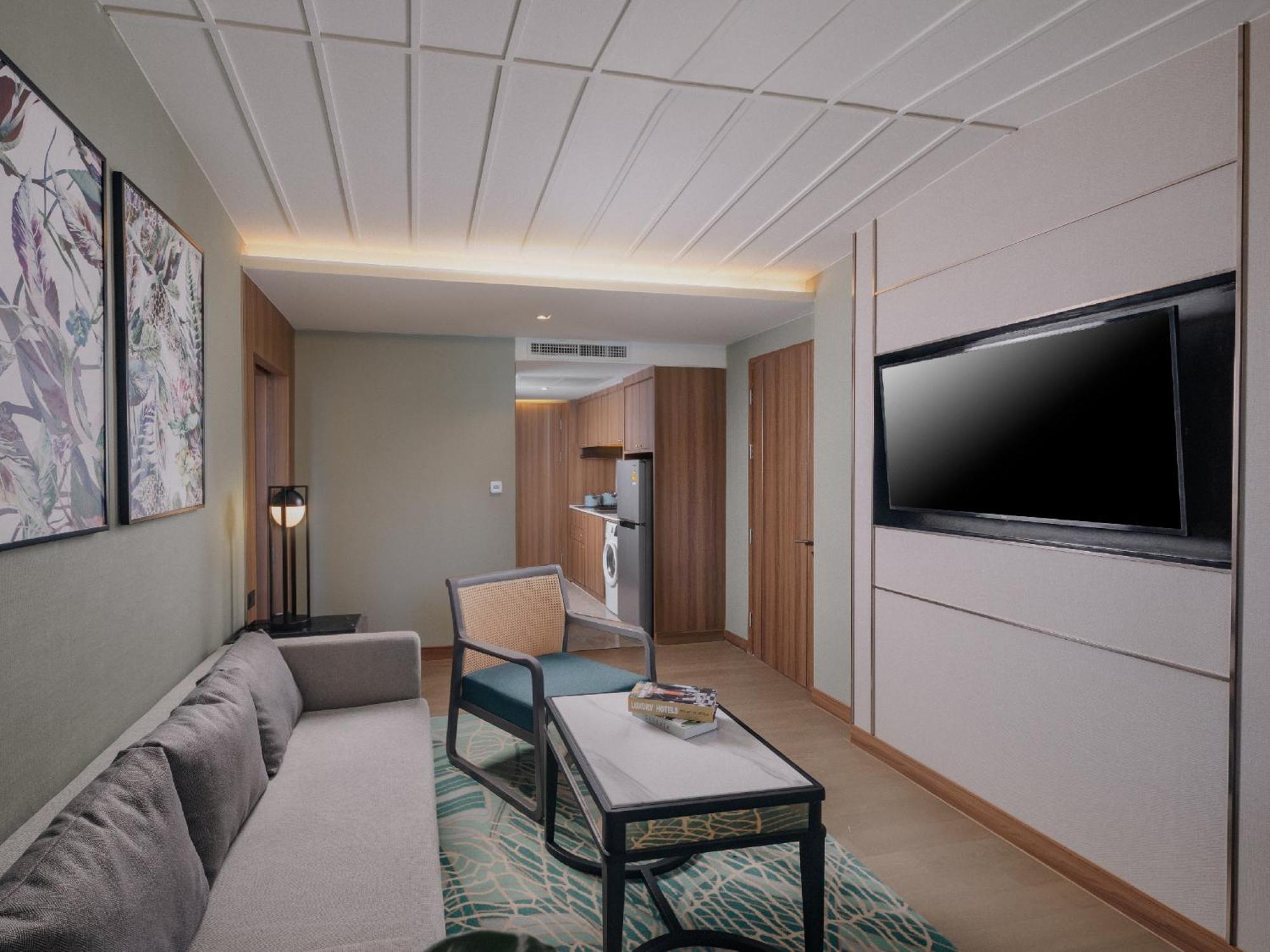 Nysa Hotel Bangkok Sukhumvit 11 Luaran gambar Living room